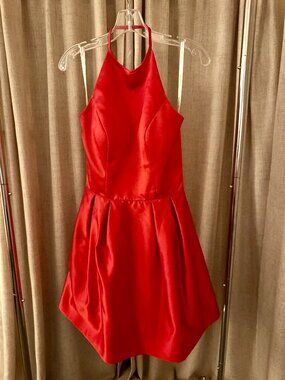 Sherri Hill Size 6 Red Cocktail dress